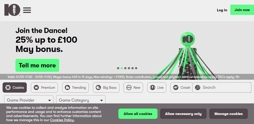 10Bet Casino